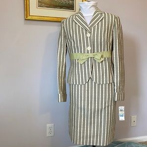 Context Vintage Patterned Two Piece Suit